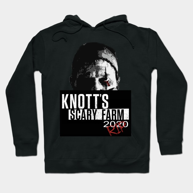 Knott's Scary Farm 2020 RIP Hoodie by RadioGunk1